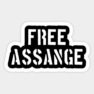 Free Assange Sticker